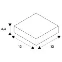 3-phase L-connector S-TRACK PHASE & DALI built-in version, DALI controllable, earth left, with feed-in option, black