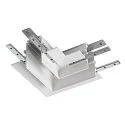 L-Verbinder für Einbauschiene TRACK 48V, mechanisch, links, IP20, weiß