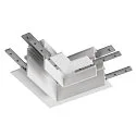 L-Verbinder für Einbauschiene TRACK 48V, mechanisch, rechts, IP20, weiß