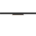 LED Spot IN-LINE 22 TRACK 48V, 95°, 7,3W, CRI90, DALI, opal, IP20, 2700K, 540lm, schwarz/schwarz