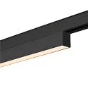 LED Spot IN-LINE 22 TRACK 48V, 95°, 7,3W, CRI90, DALI, opal, IP20, 2700K, 540lm, schwarz/schwarz