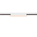 SLV LED Spot IN-LINE 22 TRACK 48V, 95°, 7,3W, CRI90, DALI, opal, IP20, 2700K, 540lm, weiß/weiß
