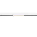 SLV LED Spot IN-LINE 22 TRACK 48V, 95°, 7,3W, CRI90, DALI, opal, IP20, 2700K, 540lm, weiß/weiß
