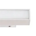 SLV Niedervolt-Strahler IN-LINE 22 DALI, 48V, 7.3W 4000K 680lm 95°, CRI90, DALI dimmbar, starr, opal, weiß