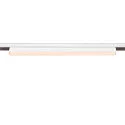 SLV LED Spot IN-LINE 44 TRACK 48V, 95°, 14W, CRI90, DALI, opal, IP20, 2700K, 1140lm, weiß/weiß