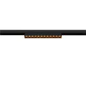 LED Spot IN-LINE 22 TRACK 48V, Darklight Reflector, 35°, 7,3W, CRI90, DALI, IP20, 2700K, 580lm, schwarz/schwarz