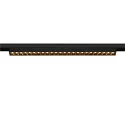 SLV LED Spot IN-LINE 44 TRACK 48V, Darklight Reflector, 35°, 14W, CRI90, DALI, IP20, 3000K, 1230lm, schwarz/schwarz