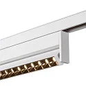 SLV LED Spot IN-LINE 24 TRACK 48V, Darklight Reflector, 35°, 7,3W, CRI90, Move DALI, IP20, 2700K, 580lm, weiß/weiß