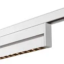 SLV LED Spot IN-LINE 24 TRACK 48V, Darklight Reflector, 35°, 7,3W, CRI90, Move DALI, IP20, 2700K, 580lm, weiß/weiß