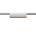 SLV LED Spot IN-LINE 24 TRACK 48V, Darklight Reflector, 35°, 7,3W, CRI90, Move DALI, IP20, 2700K, 580lm, weiß/weiß