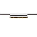SLV LED Spot IN-LINE 24 TRACK 48V, Darklight Reflector, 35°, 7,3W, CRI90, Move DALI, IP20, 3000K, 610lm, weiß/weiß