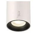 SLV track spot NUMINOS® XS 48V DALI 2 40° swivelling, for VDU workstation, DALI controllable IP20, white matt dimmable
