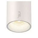 SLV LED Niedervolt-Schienen-Strahler NUMINOS® XS DALI 2, rund, 48V, 8.7W 4000K 40°, DALI dimmbar, schwenkbar, matt weiß