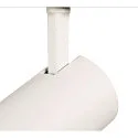 SLV track spot NUMINOS® XS 48V DALI 2 55° swivelling, for VDU workstation, DALI controllable IP20, white matt dimmable