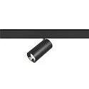 SLV track spot NUMINOS® XS 48V DALI 2 20° swivelling, for VDU workstation, DALI controllable IP20, black matt dimmable
