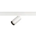 SLV LED Niedervolt-Schienen-Strahler NUMINOS® XS DALI 2, rund, 48V, 16W 4000K 40°, DALI dimmbar, schwenkbar