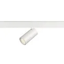 SLV LED Niedervolt-Schienen-Strahler NUMINOS® XS DALI 2, rund, 48V, 16W 4000K 40°, DALI dimmbar, schwenkbar, matt weiß