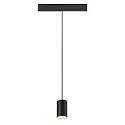 SLV LED Pendelleuchte NUMINOS® XS TRACK 48V, 55°, 8,7W, CRI90, DALI, IP20, 2700K, 670lm, schwarz/weiß