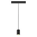 SLV LED Pendelleuchte NUMINOS® XS TRACK 48V, 20°, 8,7W, CRI90, DALI, IP20, 3000K, 730lm, schwarz/weiß