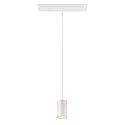 SLV LED Pendelleuchte NUMINOS® XS TRACK 48V, 40°, 8,7W, CRI90, DALI, IP20, 3000K, 700lm, weiß/weiß