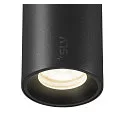 SLV pendant luminaire NUMINOS® XS 48V 55° for VDU workstation, DALI controllable IP20, black matt dimmable