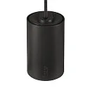 SLV LED Niedervolt-Schienen Pendelleuchte NUMINOS® XS, 48V, 8.7W 4000K 55°, DALI 2 dimmbar, matt schwarz / innen matt weiß