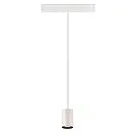 SLV pendant luminaire NUMINOS® XS 48V DALI 2 40° for VDU workstation, DALI controllable IP20, white matt dimmable