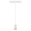 SLV pendant luminaire NUMINOS® XS 48V DALI 2 40° for VDU workstation, DALI controllable IP20, white matt dimmable