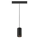 LED Pendelleuchte NUMINOS® S TRACK 48V, 20°, 16W, CRI90, DALI, IP20, 2700K, 1000lm, schwarz/schwarz