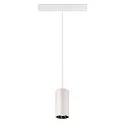 SLV LED Pendelleuchte NUMINOS® S TRACK 48V, 20°, 16W, CRI90, DALI, IP20, 2700K, 960lm, weiß/chrom