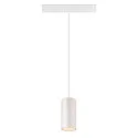 SLV LED Pendelleuchte NUMINOS® S TRACK 48V, 40°, 16W, CRI90, DALI, IP20, 2700K, 1050lm, weiß/weiß