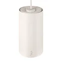 SLV LED Niedervolt-Schienen-Pendelleuchte NUMINOS® S DALI, 48V, 16W 4000K 55°, DALI 2 dimmbar, matt weiß / innen matt schwarz