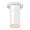 SLV ceiling recessed luminaire NUMINOS® PROJECTOR S cylindrical, white
