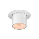 SLV ceiling recessed luminaire NUMINOS® PROJECTOR S cylindrical, white