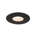 Frontring für LED Einbauleuchte UNIVERSAL DOWNLIGHT, rund, IP20, schwarz