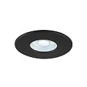 Frontring für LED Einbauleuchte UNIVERSAL DOWNLIGHT, rund, IP20, schwarz