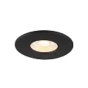 Frontring für LED Einbauleuchte UNIVERSAL DOWNLIGHT, rund, IP20, schwarz