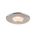 SLV Frontring für LED Einbauleuchte UNIVERSAL DOWNLIGHT IP65, rund, aluminium