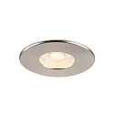 SLV Frontring für LED Einbauleuchte UNIVERSAL DOWNLIGHT IP65, rund, aluminium