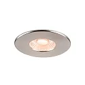 SLV Frontring für LED Einbauleuchte UNIVERSAL DOWNLIGHT IP65, rund, aluminium
