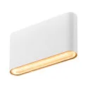 LED Outdoor Wandaufbauleuchte OVAL 14 WL, 5,7W, 2700/3000K, 560lm, CRI80, IP65, weiß
