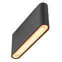 outdoor wall luminaire OVAL 18 WL IP65, black