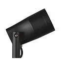 SLV LED Erdspieß-Leuchte SYNA GARDEN, IP65 IK06, 6W 3000K 540lm 36°, neigbar, IP-Steckerkabel, schwarz