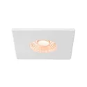 SLV Abdeckung UNIVERSAL DOWNLIGHT, für Downlight IP65, eckig, weiß