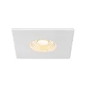 SLV Abdeckung UNIVERSAL DOWNLIGHT, für Downlight IP65, eckig, weiß