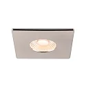 Abdeckung UNIVERSAL DOWNLIGHT, für Downlight IP65, eckig, schwarz