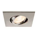 Abdeckung MOVE für LED Einbauleuchte UNIVERSAL DOWNLIGHT PHASE, IP20 (Indoor), quadratisch, schwenkbar, chrom
