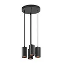 SLV Zubehör für ASTO TUBE - Deko-Reflektor, Ø 6.75cm, Polycarbonat (PC), schwarzchrom