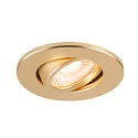 SLV Abdeckung MOVE für LED Einbauleuchte UNIVERSAL DOWNLIGHT PHASE, IP20 (Indoor), rund, schwenkbar, gold matt