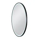 SLV LED Wandspiegel TRUKKO 80, 23W, 3000/4000/6500K, 730/740/790lm, CRI90, IP44, chrom, schwarzer Rand